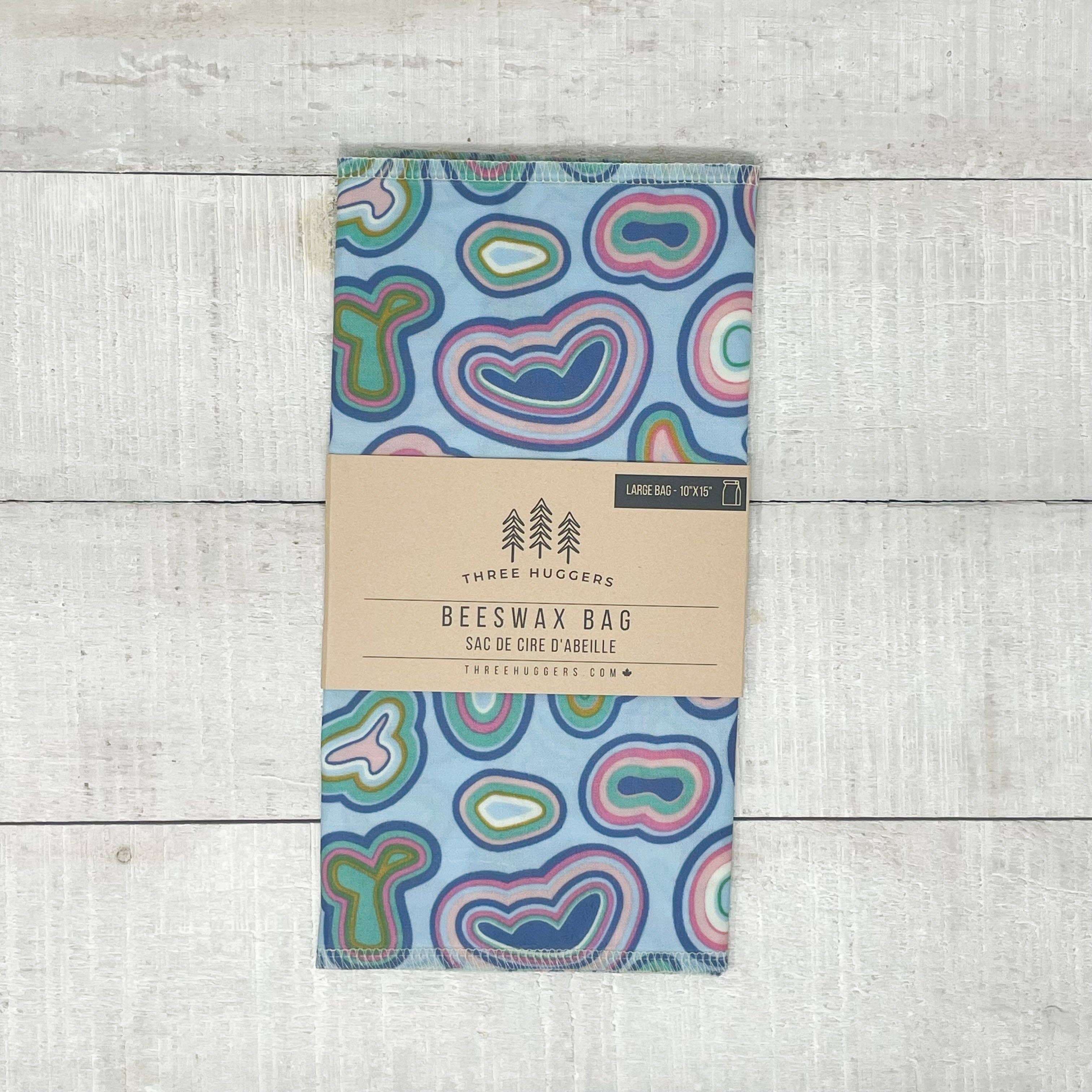 Large Beeswax Wrap - Abstract Agate