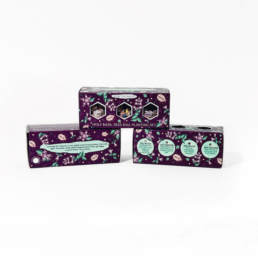 Protection (Holy Basil) Mini Seed Ball Gift Set