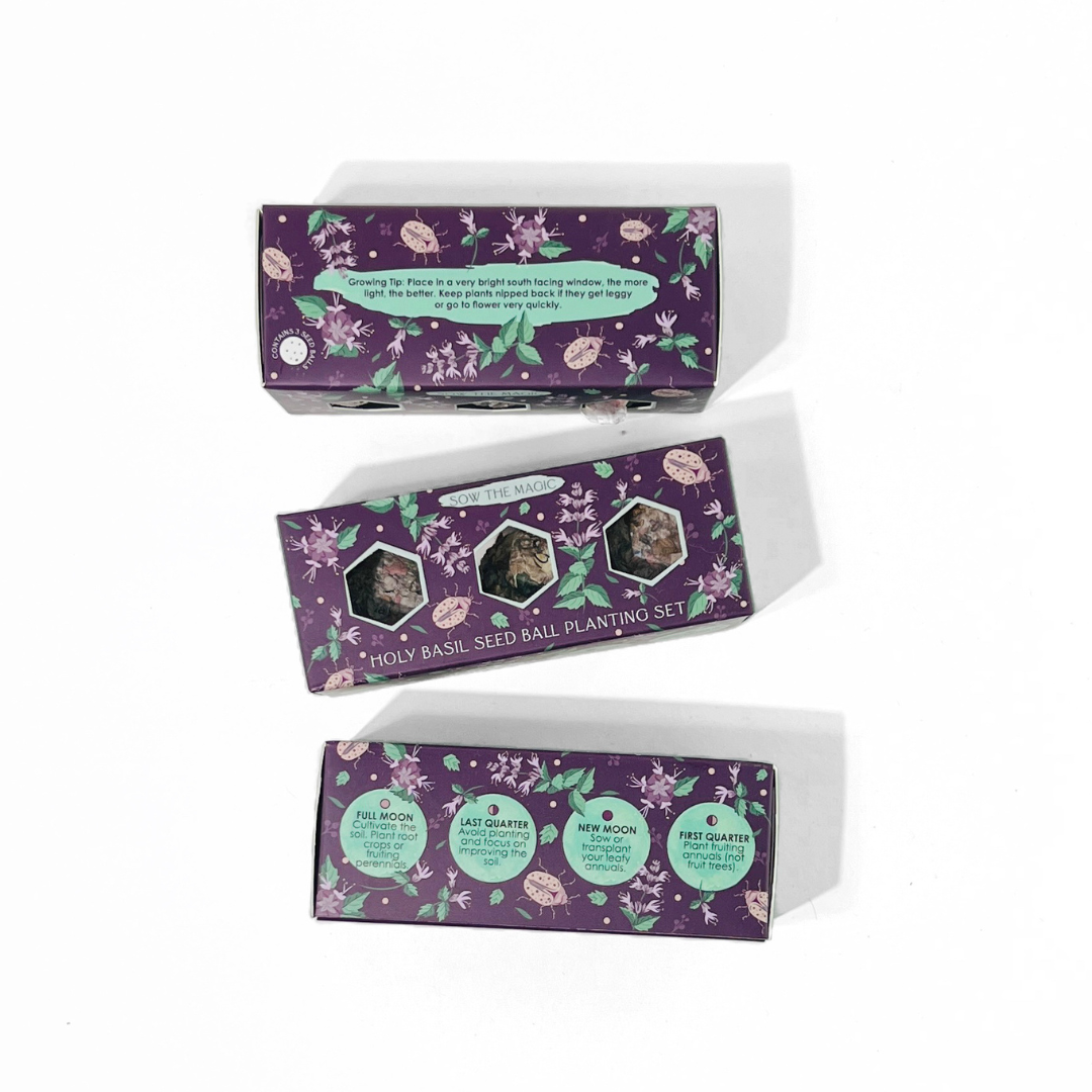 Protection (Holy Basil) Mini Seed Ball Gift Set