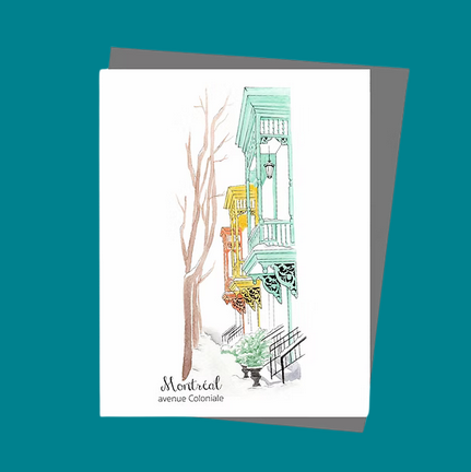 Greeting card with envelope - Hobeika Art