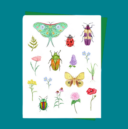Greeting card with envelope - Hobeika Art