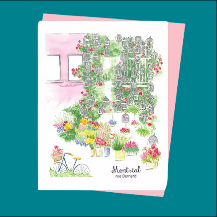Greeting card with envelope - Hobeika Art