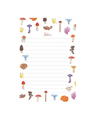 Notepad - Mushrooms - Hobeika Art