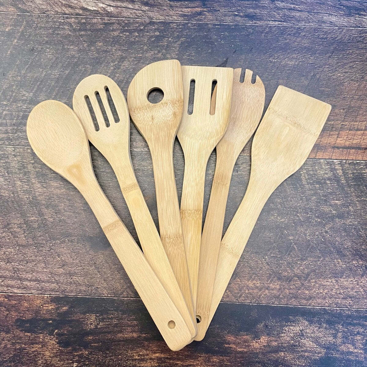 Wooden Kitchen Utensils - Set of 5