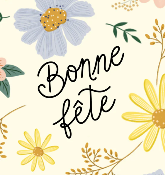 Carte de vœux - Bonne Fête - Paige & Willow