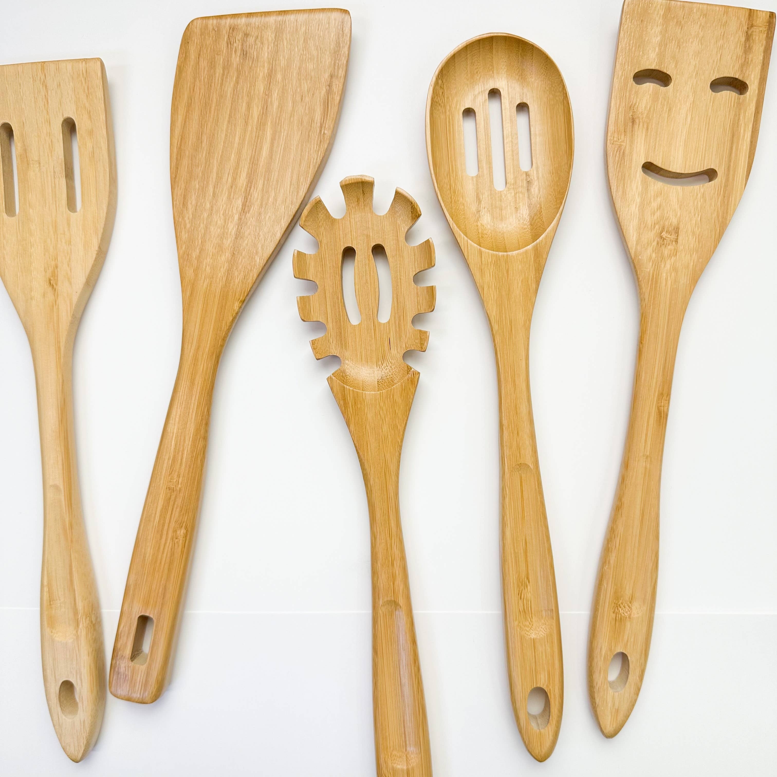 Premium Bamboo Utensil Set – Eco-Friendly &amp; Plastic-Free