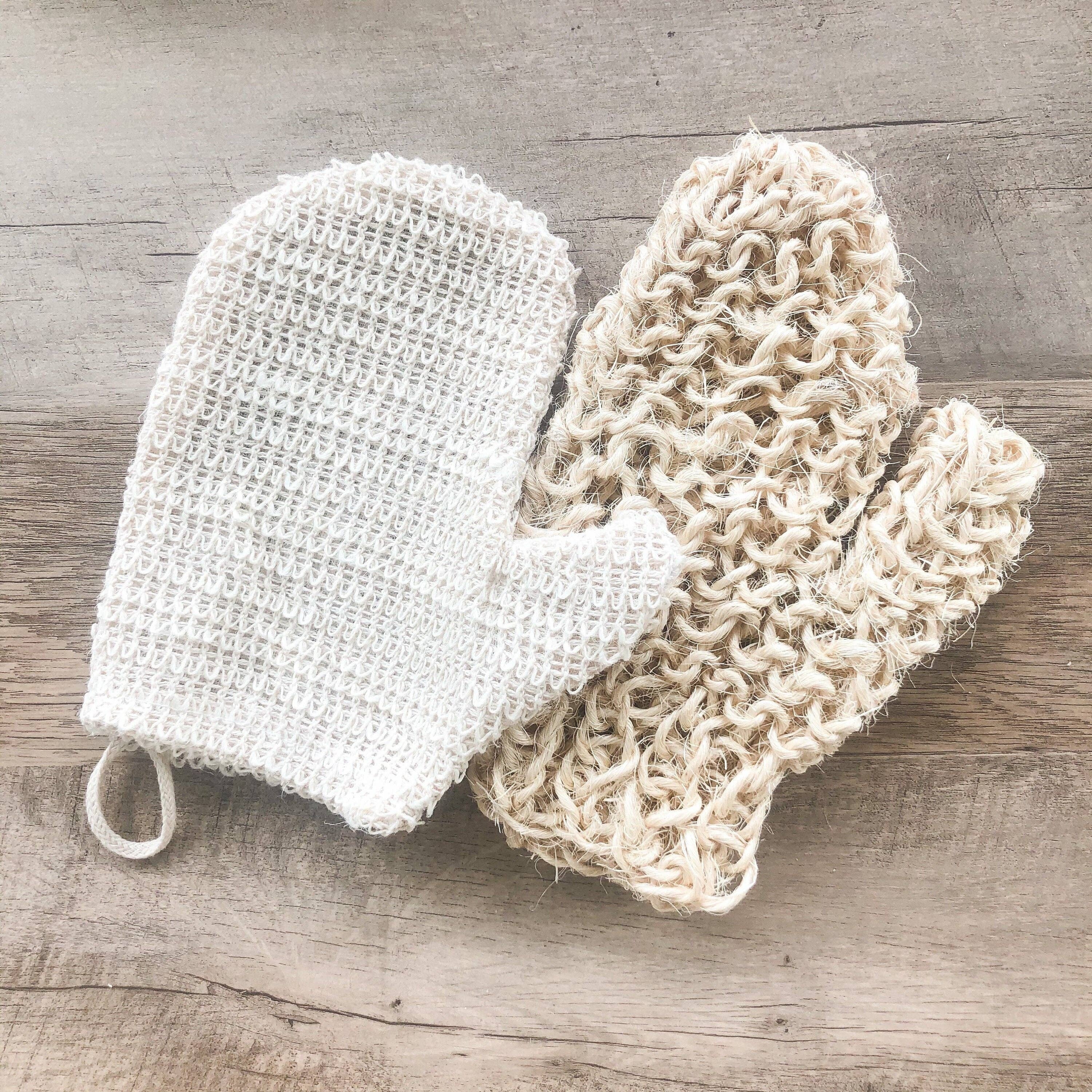 Natural Sisal Bath Glove - Organic Exfoliating Glove