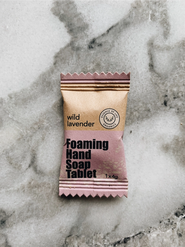Wild Lavender Foaming Hand Soap Tablets