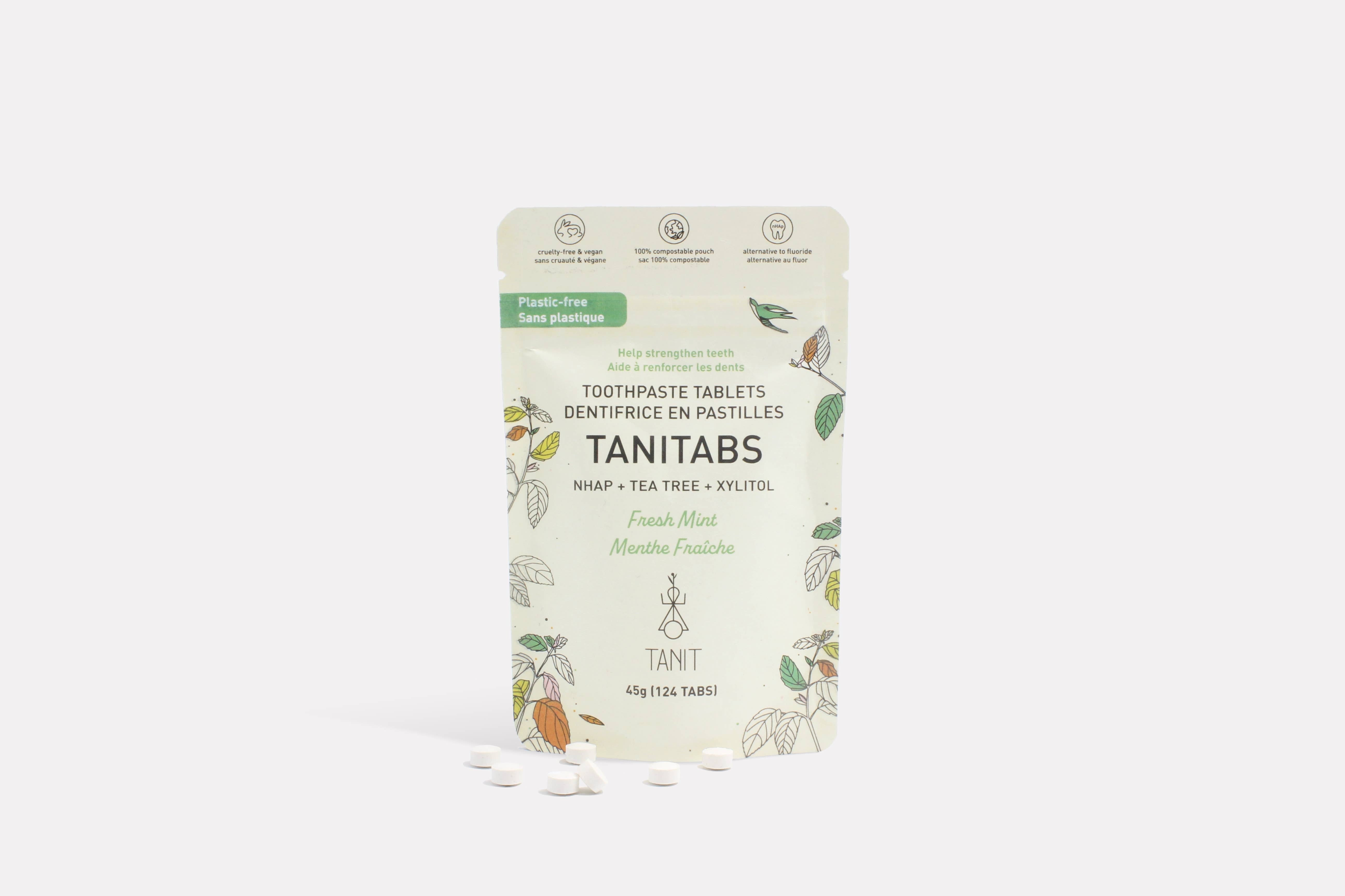 Fresh Mint Toothpaste Lozenges - Refill 124