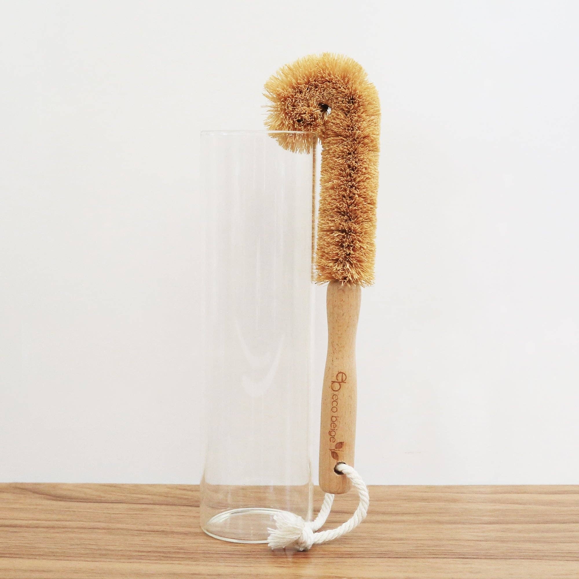 Brosse à bouteille en coco naturel