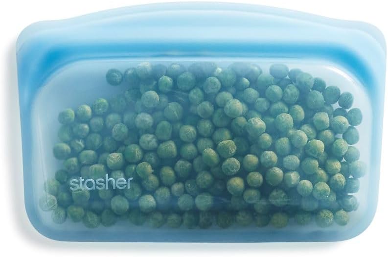 Stasher Blue Snack Bag