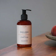 Savon crème pour les mains pêche et gingembre