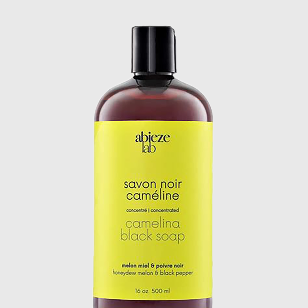 Camelina black soap