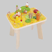 Table d'activités Ferme en bois