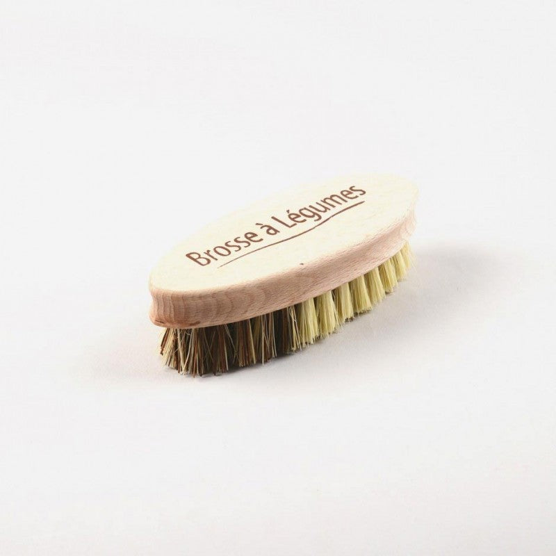 Wooden vegetable brush
