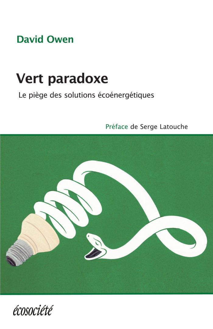 Green Paradox: The Trap of Energy-Efficient Solutions